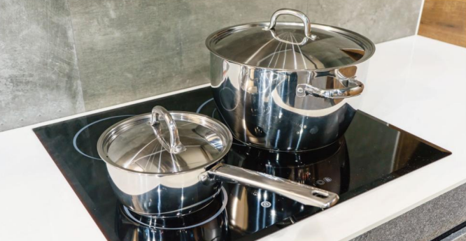 Glass panels for household appliances